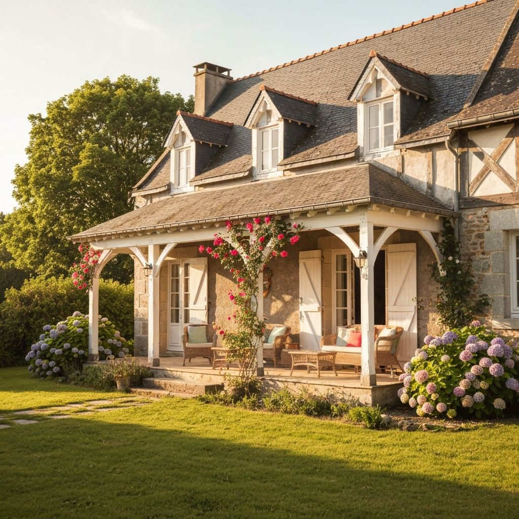 Maison de campagne rurale