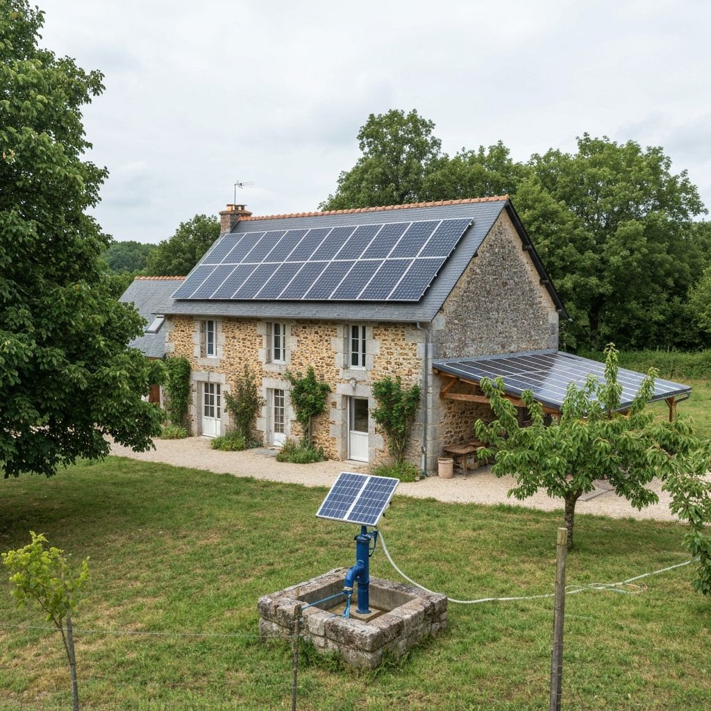 Maison de campagne durable